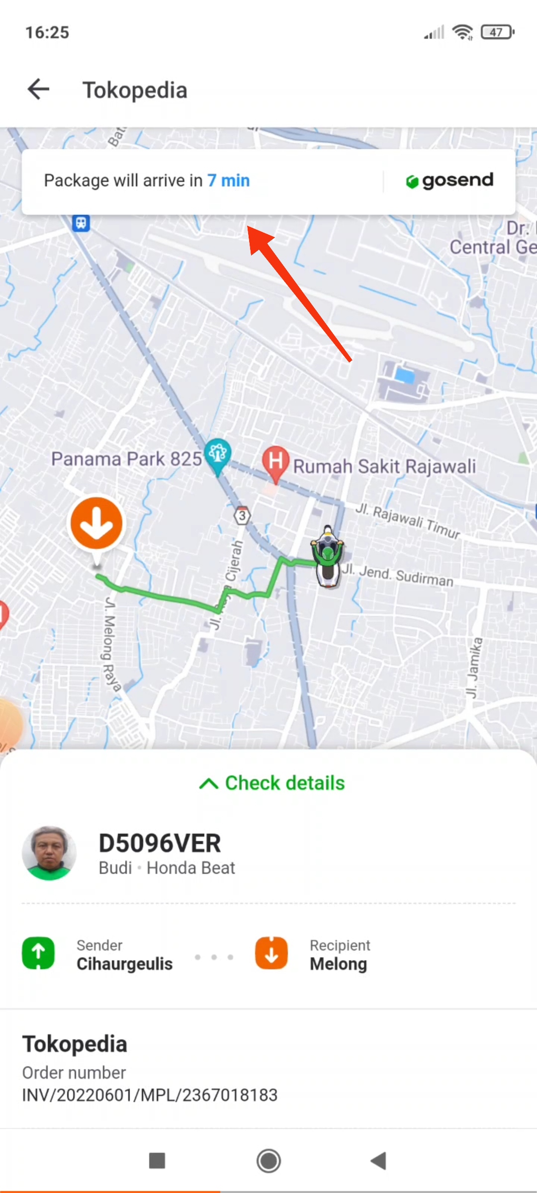 Cara Melihat Live Tracking Pesanan Grab Di Tokopedia Tongbos