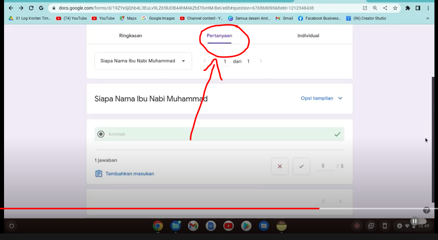 Bagaimana Cara Mengetahui Jawaban Di Google Forms Tongbos