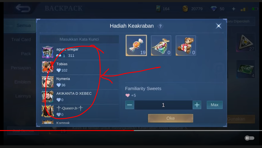 Cara Menambah Point Keakraban Affinity Sosial Mobile Legends Tongbos