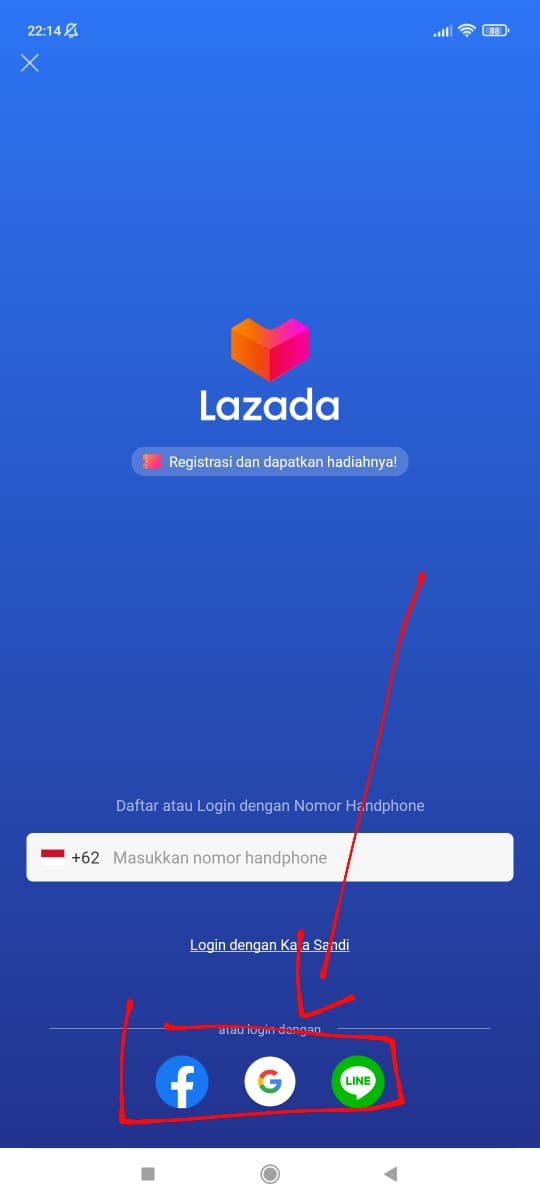 solusi akun Lazada terhapus