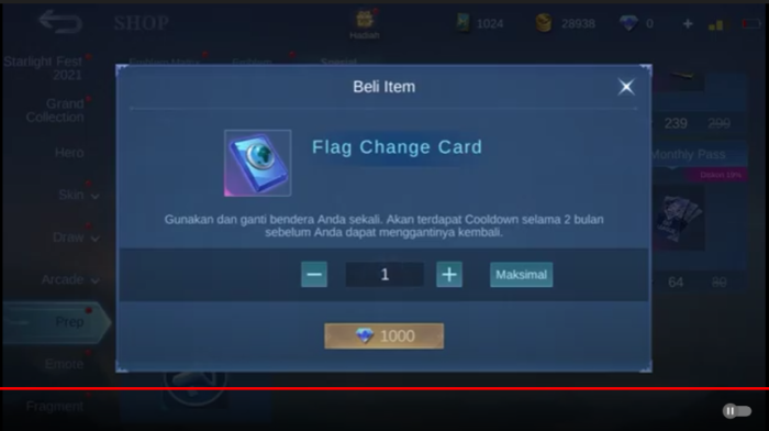 Item Flag Change Card