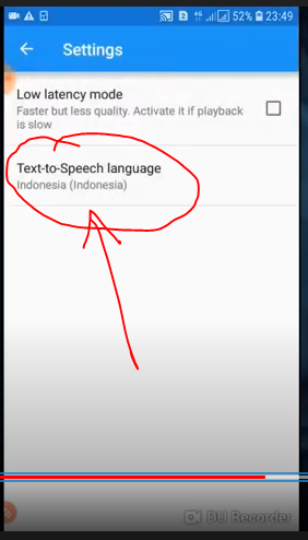 Ubah text to speech jadi Bahasa Indonesia