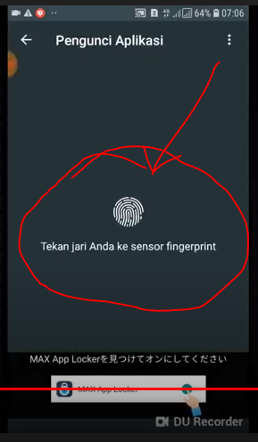 Rekam fingerprint