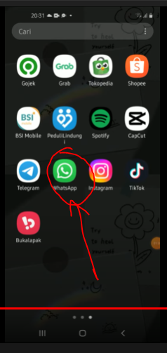 Buka WhatsApp untuk mulai salin link