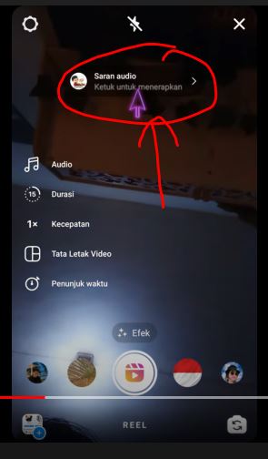 Klik saran audio