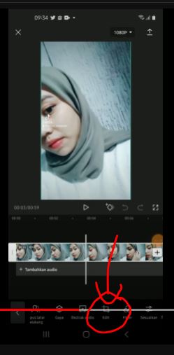 Klik lagi menu "edit"