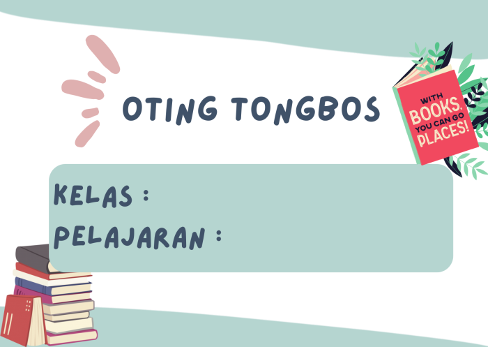 Cara Membuat Label Nama Anak Untuk Buku Pelajaran di Canva