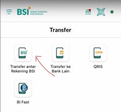 Cara Transfer Virtual Account BSI Mobile Banking - Tongbos